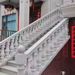 济南 天然石材 阳台庭院护栏、栏杆