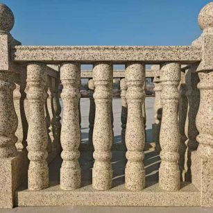 济南 黄金麻栏杆（扶手，花瓶柱，将军柱）