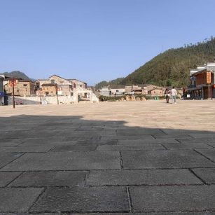 济南仿古石铺装效果