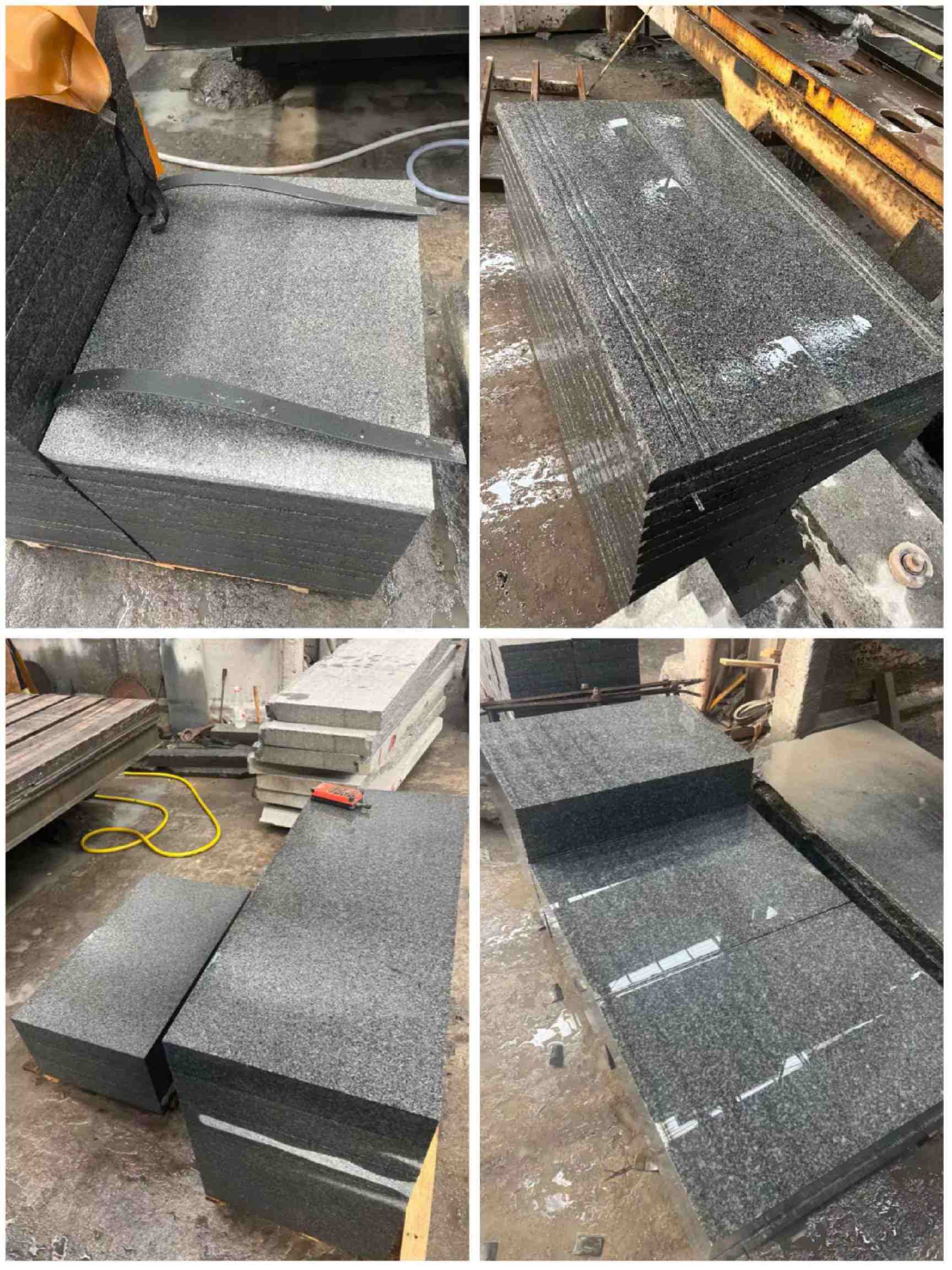 济南 芝麻黑地铺石材