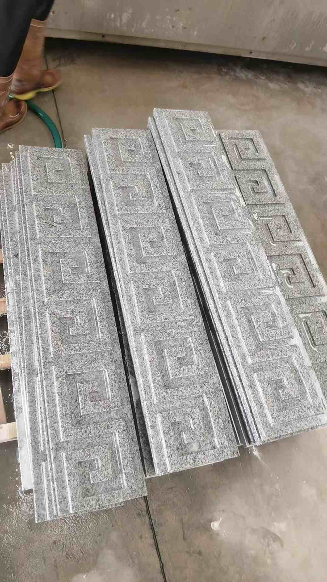 济南 别墅回纹线条，雕刻