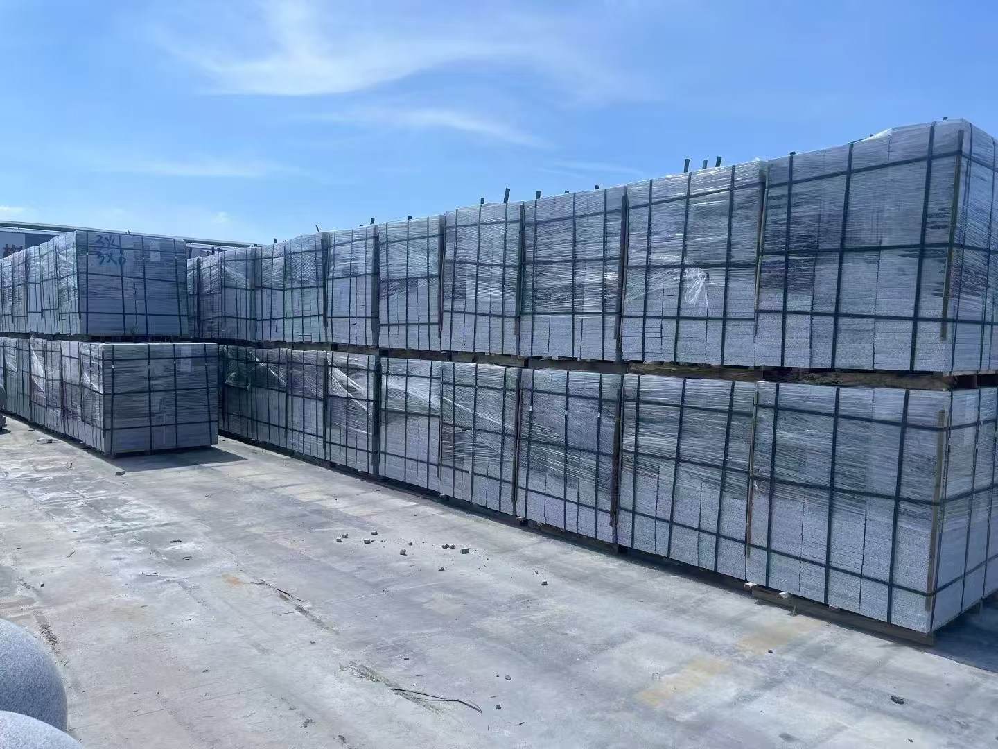 济南 芝麻白火烧成品300*600地铺料，大量现货，物美价廉