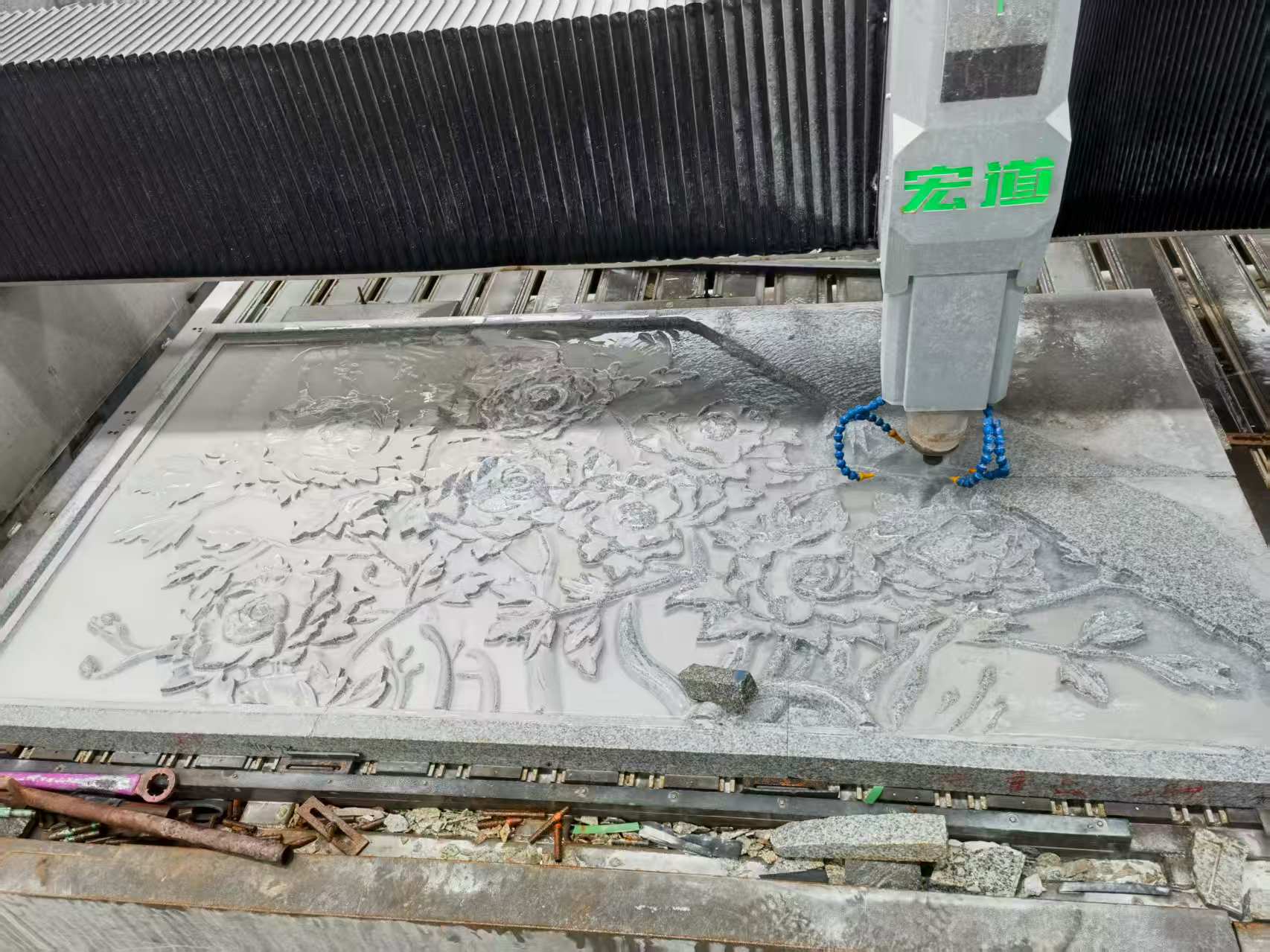 济南 别墅墙面石材雕刻