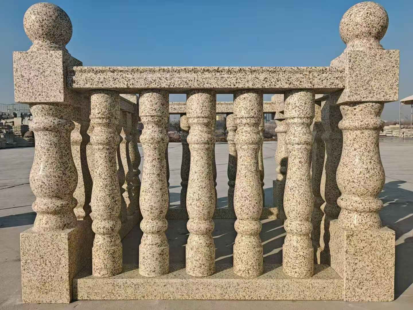 济南 黄金麻栏杆（扶手，花瓶柱，将军柱）